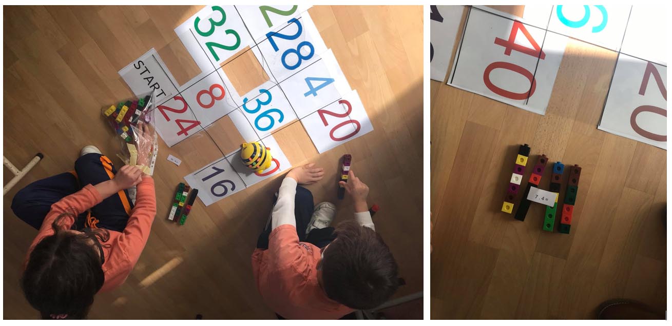 2021 January Virtual Mobility in Slovenia Day 2 Activity Beebots